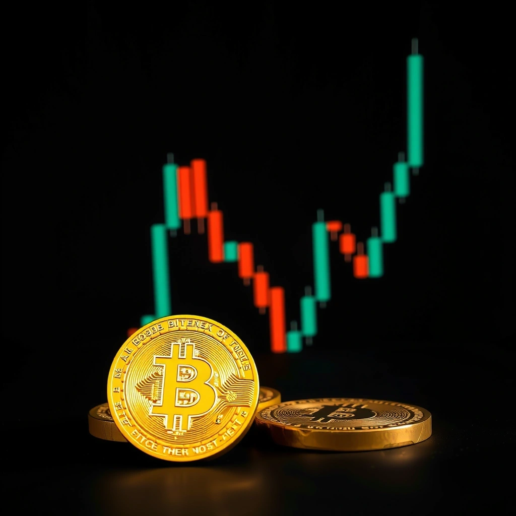 Bitcoin volatility candlestick chart example